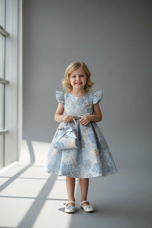 Vestito Bimba Cielo
