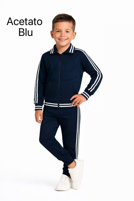 Tuta Acetata Blu