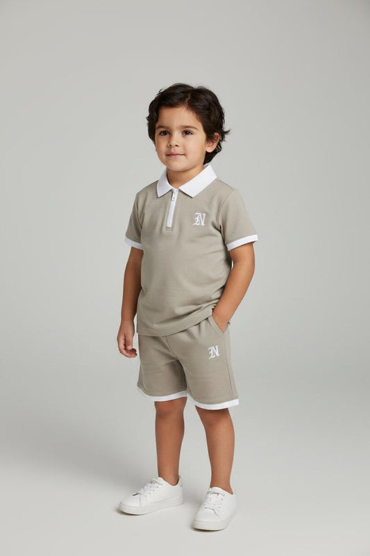Completo Polo Zip