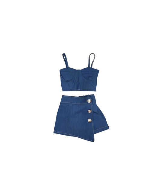 Completo Top Jeans