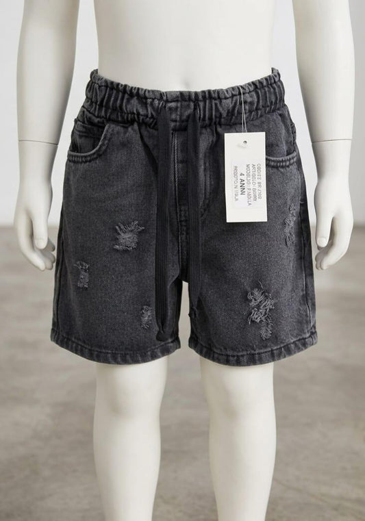 Jeans Corto Black