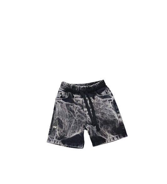 Jeans Nero Marmorizzato